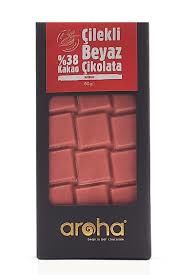 Aroha Çilekli Beyaz Çikolata