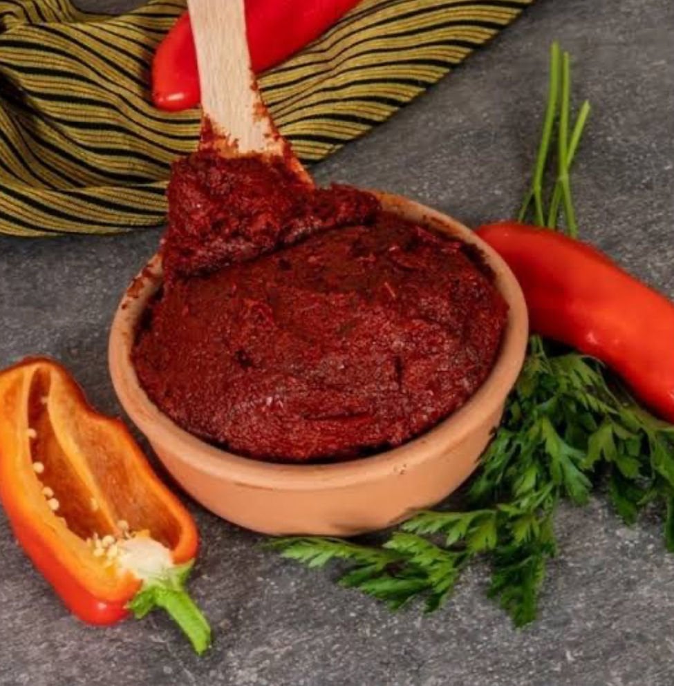Güneşte Acı Biber Salçası 500gr